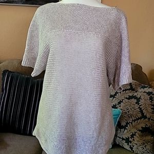 NWOT Tommy Bahama. Paradise Sun Textured Linen Blend Pullover